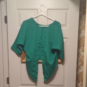 Elegant Green Women's Top